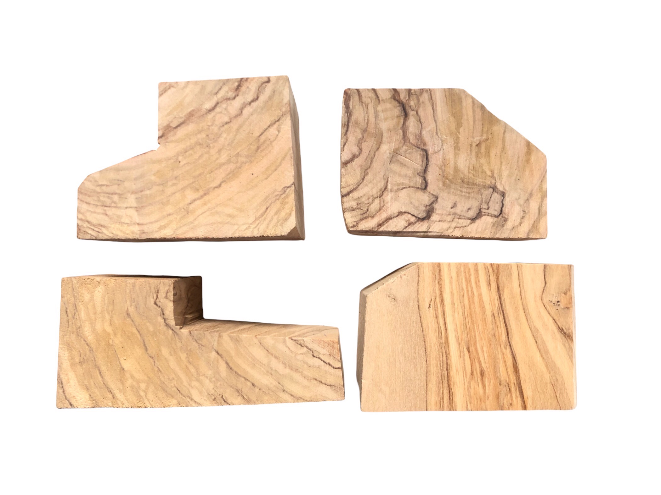 Vermont Oak Leaf Wood Carving Pairs R30LOK