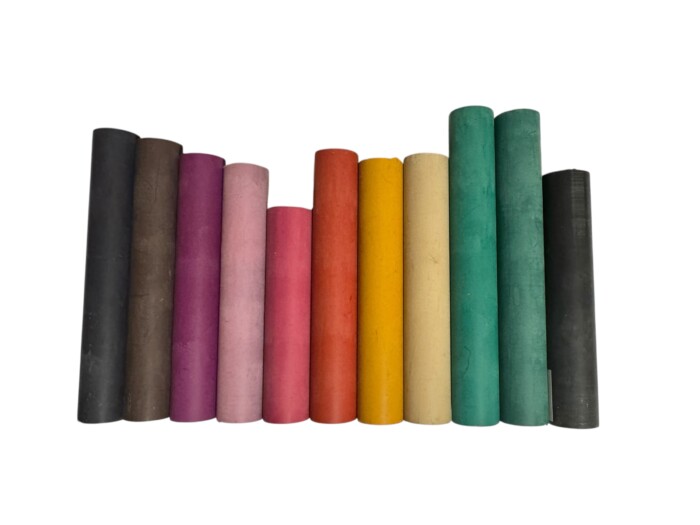 20mm SEM Unicolor Ebonite Rod Cutoffs lot #2