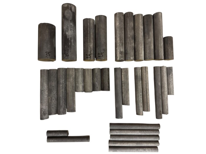 Japanese Black Ebonite 1.75"-4.75" lengths